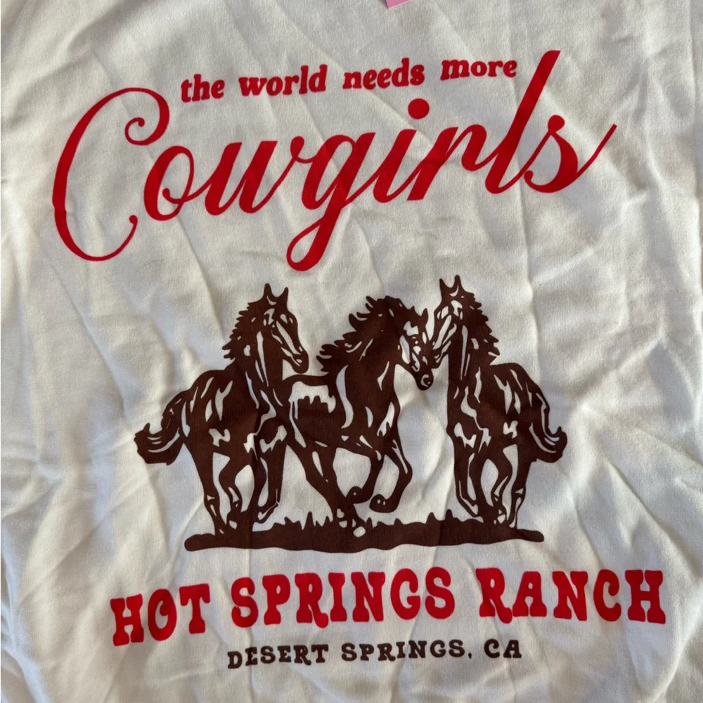 Grayson Threads Cozy Western Cowgirl Graphic Boxy Retro Sweatshirt Size 3X NWT - Picture 4 of 5